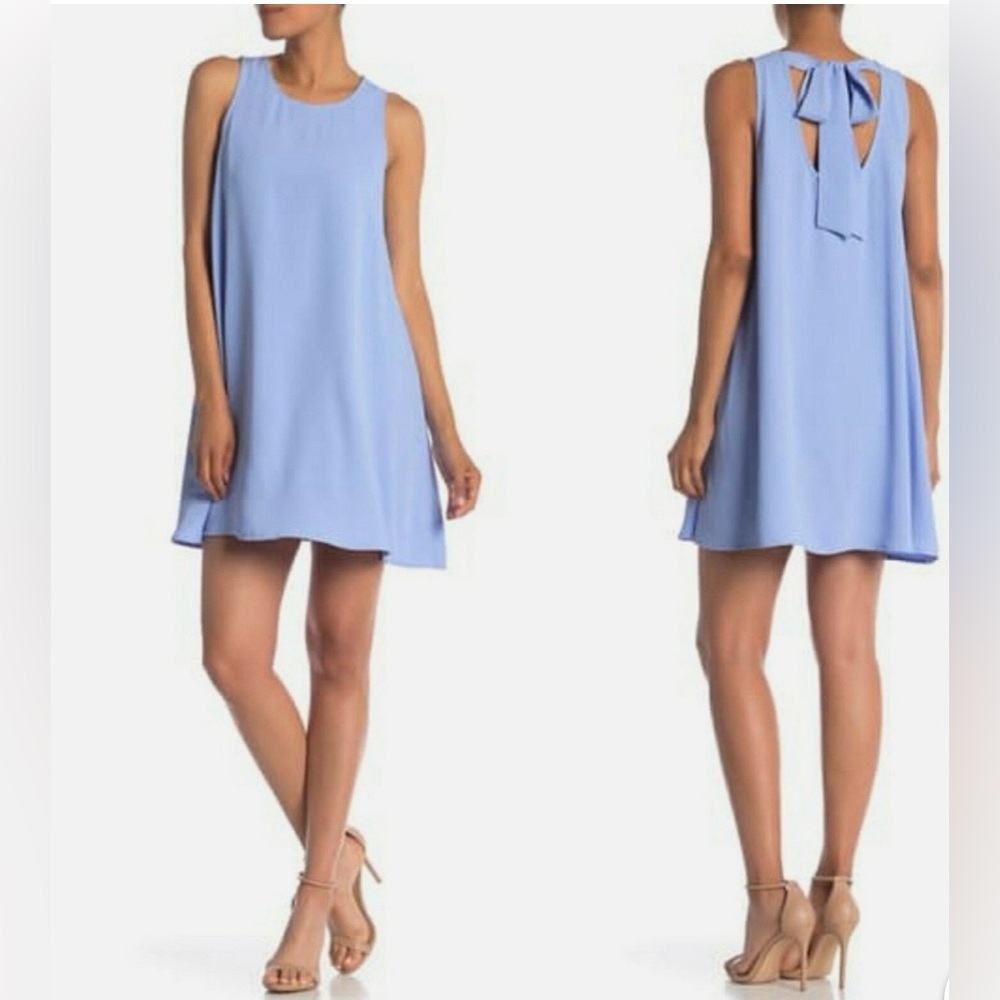 NWOT Amanda Uprichard Le Tote Sleeveless Back Tie Mini Dress in Large